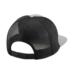Beechfield - "Original" Trucker Cap Flacher Schirm (Grau/Schwarz)