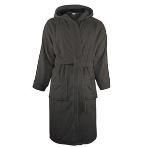 The One Towelling - Morgenmantel für Herren/Damen Unisex, mit Kapuze (Anthrazit)