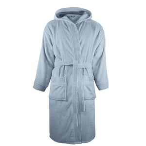 The One Towelling - Morgenmantel für Herren/Damen Unisex, mit Kapuze (Hellblau)