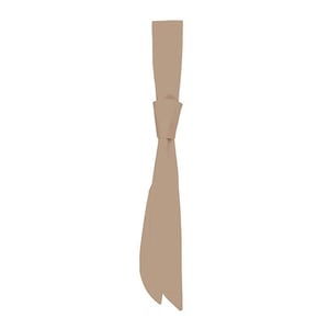 Karlowsky - "Service" Krawatte für Herren/Damen Unisex (Sand)