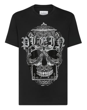 T-Shirt Rundhalsausschnitt Ss Skull