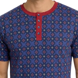 Herren Sommer Kurz Baumwoll Pyjamas KL30000