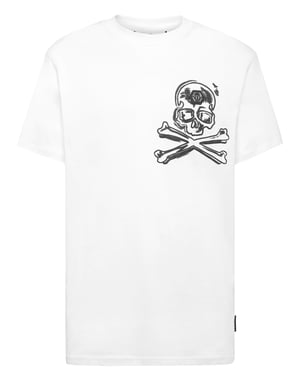 T-Shirt Rundhalsausschnitt Skull