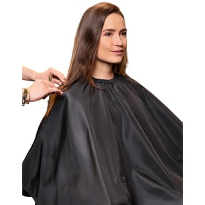Karlowsky - Friseurumhang für Herren/Damen Unisex (Schwarz)