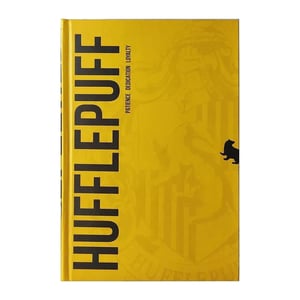 Harry Potter - "Wizarding World" Hufflepuff-Notizbuch, A5 (Gelb)
