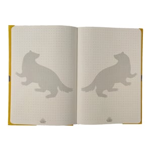 Harry Potter - "Wizarding World" Hufflepuff-Notizbuch, A5 (Gelb)