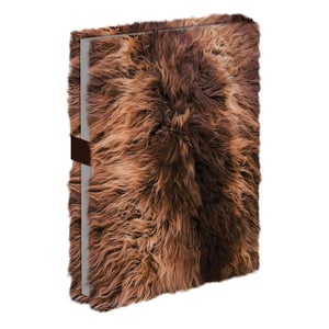 Star Wars - "Chewbacca"-Notizbuch, Kunstfell, A5 (Braun)