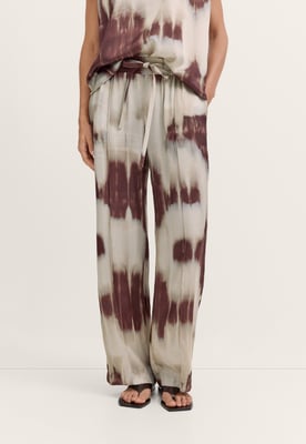 Bugatti Damen Freizeithose mit grafischem Print aus Viskose