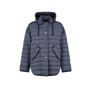 Herno Wattierte Jeansjacke