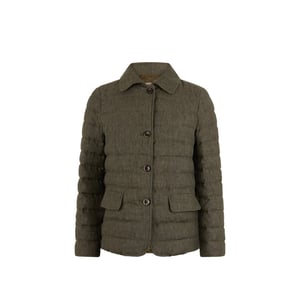 Herno Leinen-Daunenjacke
