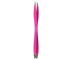 Duply Doppelendige feine/schräge Pinzette #fuchsia 1 Stück