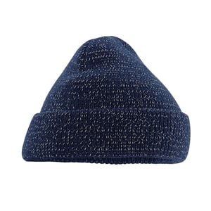 Beechfield - Mütze Reflektierend für Herren/Damen Unisex (Dunkelblau)