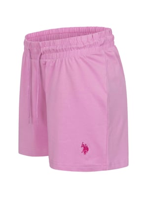 U.S. Polo Assn. Damen Sweatshorts aus Baumwoll-Stretch