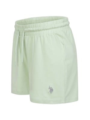 U.S. Polo Assn. Damen Sweatshorts aus Baumwoll-Stretch