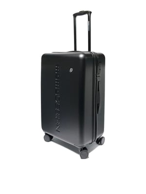 Momo Design Rollkoffer Schwarz/Schwarz