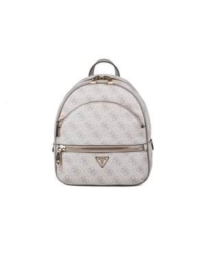Guess Rucksack Dunkel Taupe Logo