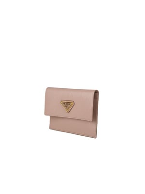 Prada Geldbörse Beige