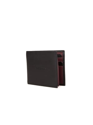 Momo Design Geldbörse Schwarz/Bordeaux