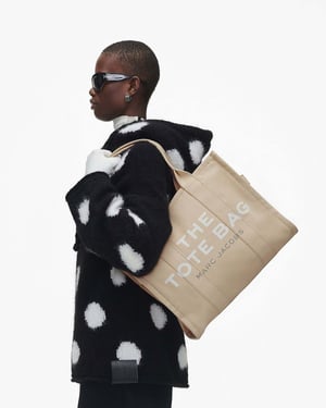 Marc Jacobs Einkaufstasche Beige