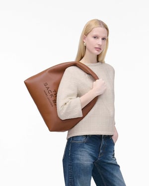 Marc Jacobs Schultertasche Braun