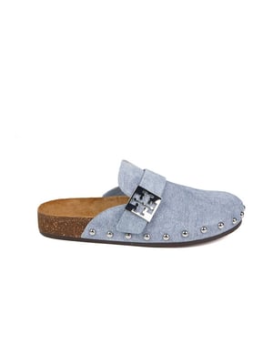 Tory Burch Sandalen Blau Wolke / Silber