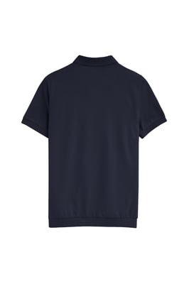 Cotolino-Poloshirt marineblau mit Rigby Go Stickerei