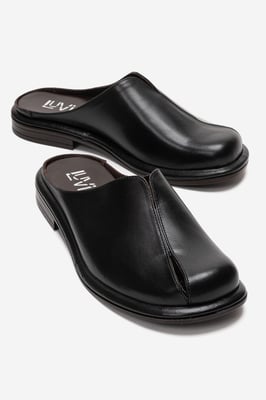 Tansy Leder Mule