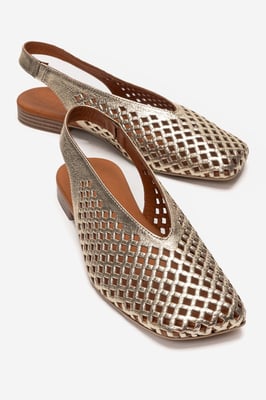 Delizia Leder-Slingback-Schuh