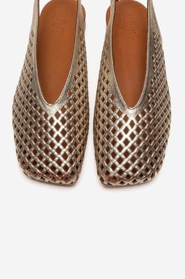 Delizia Leder-Slingback-Schuh