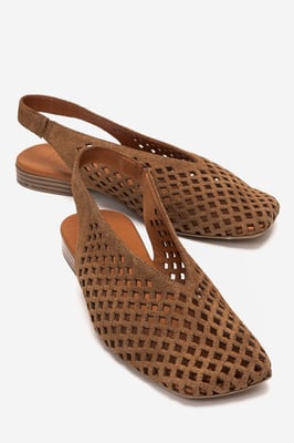 Delizia Leder-Slingback-Schuh