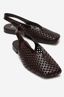 Delizia Leder-Slingback-Schuh