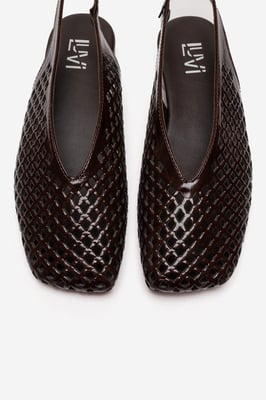 Delizia Leder-Slingback-Schuh
