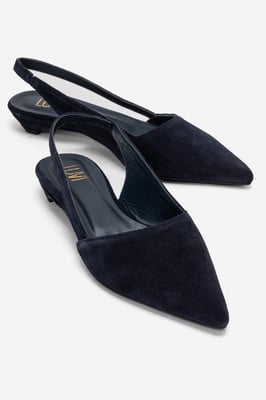 Berlina Leder-Slingback-Pumps