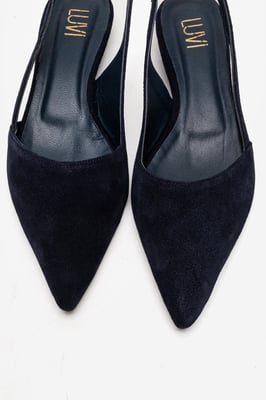 Berlina Leder-Slingback-Pumps