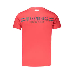 Bikkembergs Rosso Baumwoll Herren T-Shirt