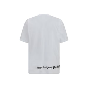 Comme Des Garçons Weißes Baumwoll-T-Shirt