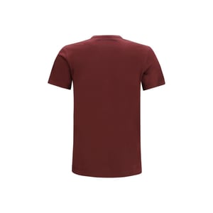 Comme Des Garçons Bordeaux Baumwoll-T-Shirt