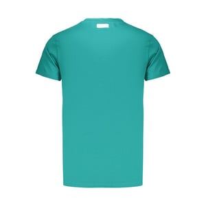Bikkembergs Grünes Baumwoll-Herren-T-Shirt