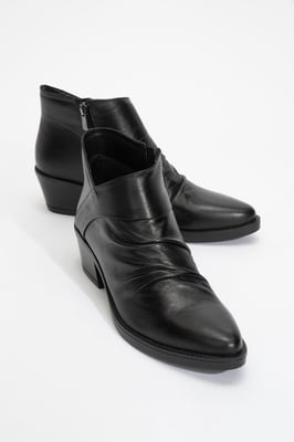 Rule Leder Klobiger Stiefel (Damen)