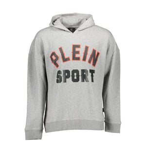 Plein Sport Grigio Baumwolle Herren Sweatshirt