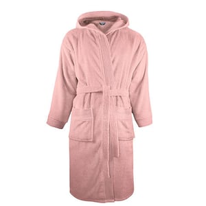 The One Towelling - Morgenmantel für Herren/Damen Unisex, mit Kapuze (Lachs)