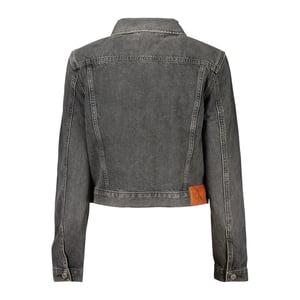 Calvin Klein Schwarze Baumwolljacke für Damen