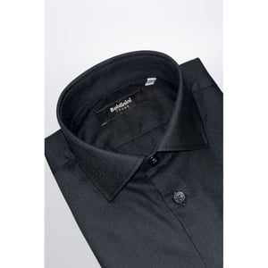 Baldinini Trend Schwarzes Baumwollhemd für Herren