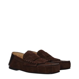 Jacquemus Braune Leder Slipper