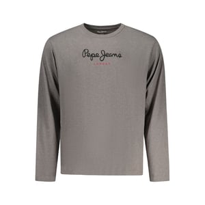 Pepe Jeans Grigio Baumwoll Herren T-Shirt