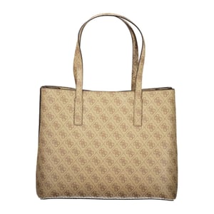 Guess Jeans Beiger Polyurethan Damenhandtasche