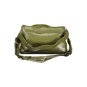 Mario Valentino Verde Polyurethan Damen Handtasche mit verstellbarem Tragriemen