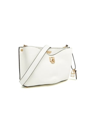 Guess Schultertasche Weiß