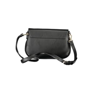 Mario Valentino Nero Polyurethan Damenhandtasche