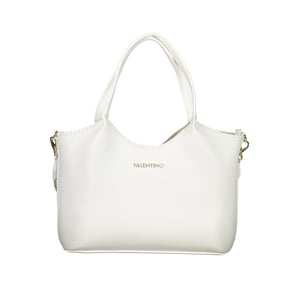 Mario Valentino Bianco Polyurethan Damenhandtasche